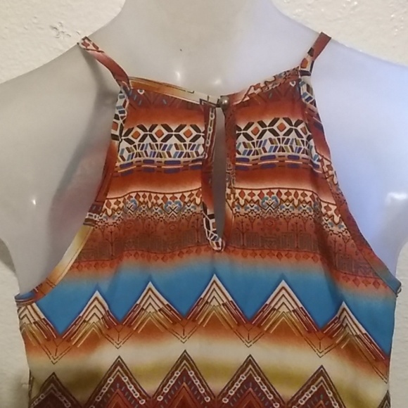 🍁A'gaci Multicolor Blouse Size L - Picture 6 of 7
